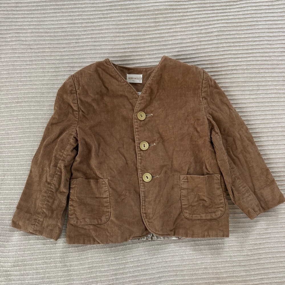 Merry Mites corduroy jacket 2T